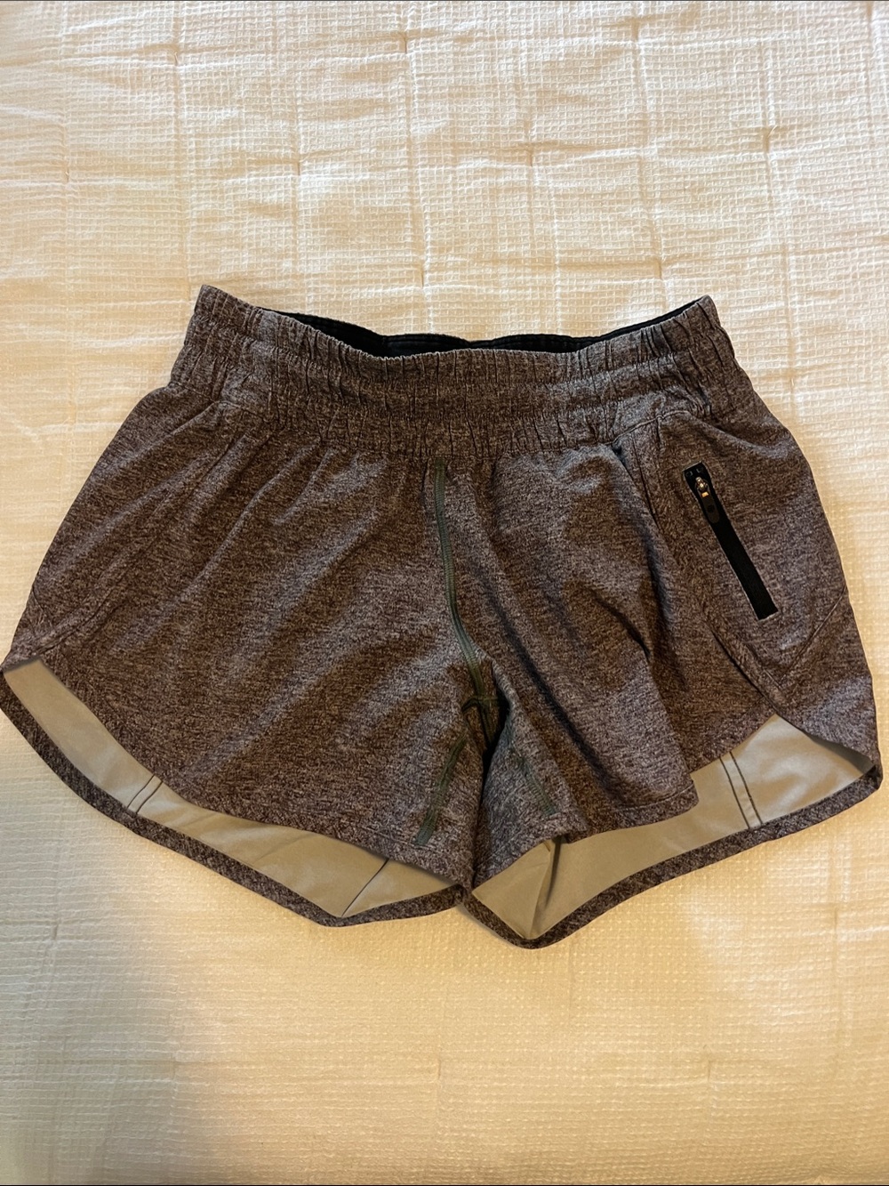 Lululemon Women’s Track That Running Shorts - Heather Gray